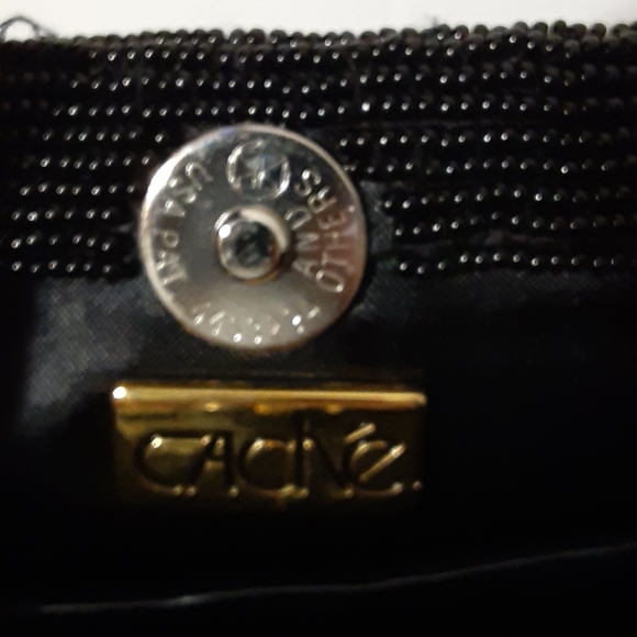 Cache EVENING BAG Black Beaded - Picture 2 of 4